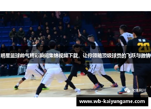 明星篮球帅气精彩瞬间集锦视频下载，让你领略顶级球员的飞跃与激情
